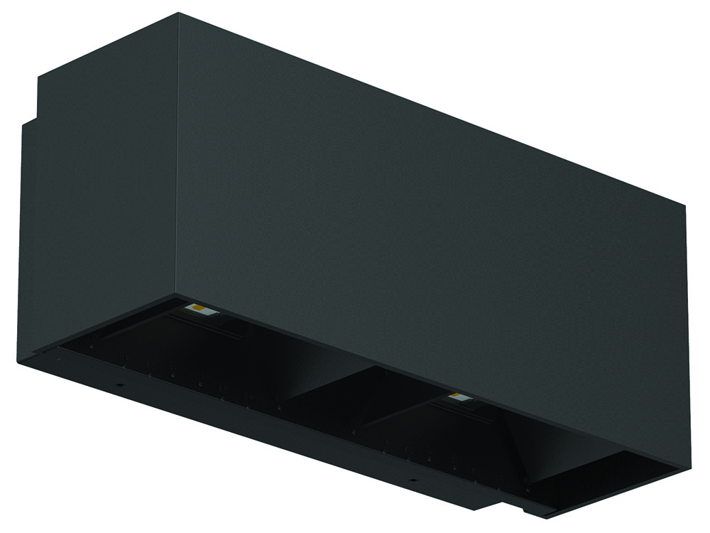 Other view of S-TECH - Cube Up/Down Wall Light - 3000K - Black - 20W - WL-CUBE20-R-B