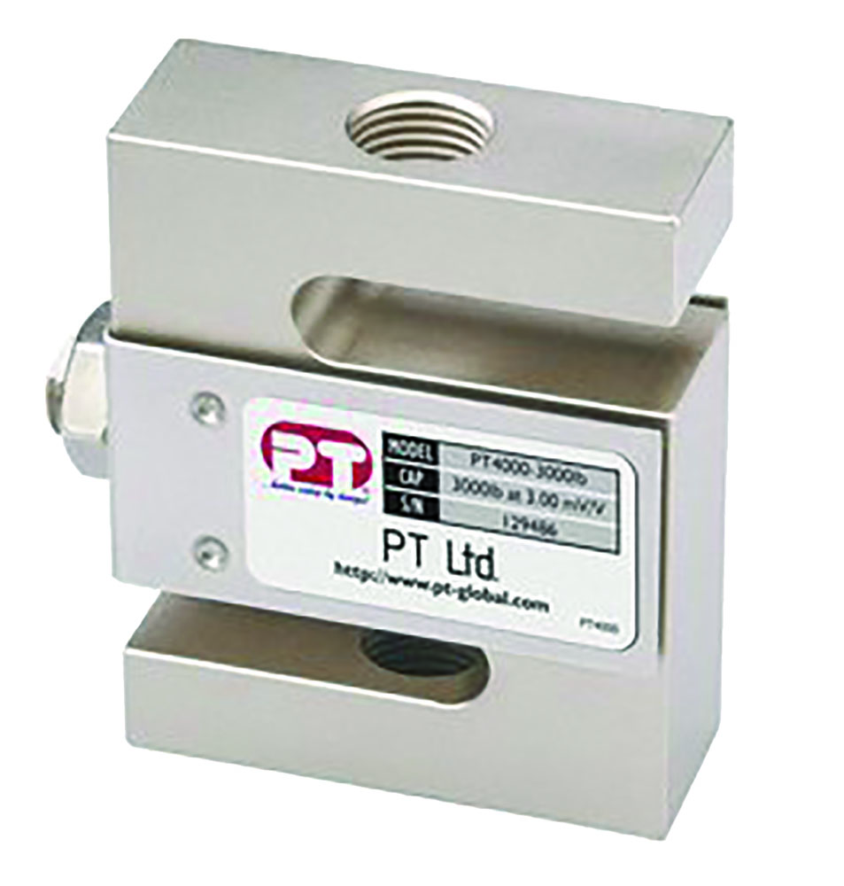 Other view of PT PT4000-1500LB Universal S-Beam Load Cell - 1P67 - Nickel Steel Plated - 3mV/V Output - 20kg -5t Capacity