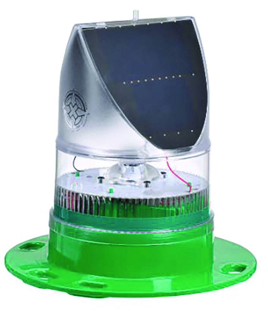 Other view of Sealite - Solar Marine Lantern 2-3NM - Green - SL-70-G