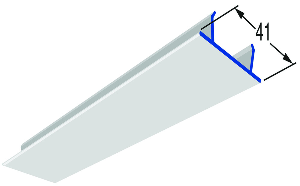 Other view of Unistrut P1184A - Closure Strip - Aluminium - 3 Metres