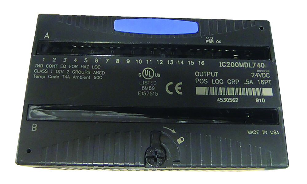 Other view of GE Industrial GE Fanuc - Output Module - 16 Output Points - 10.2-30Volts DC - IC200MDL740