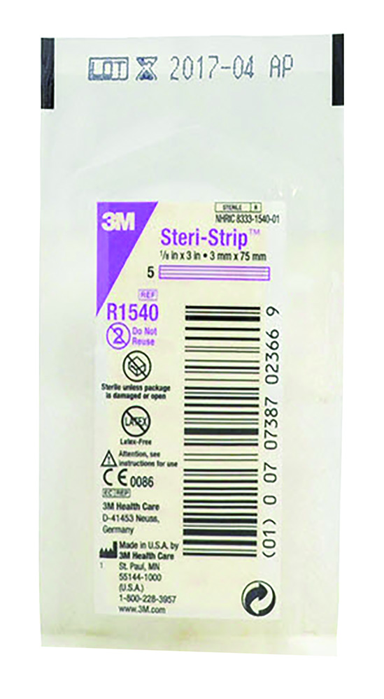 Other view of 3M - Wound Closure Card - Steristrip - 3 X 75mm - Pack of 5 - 15401