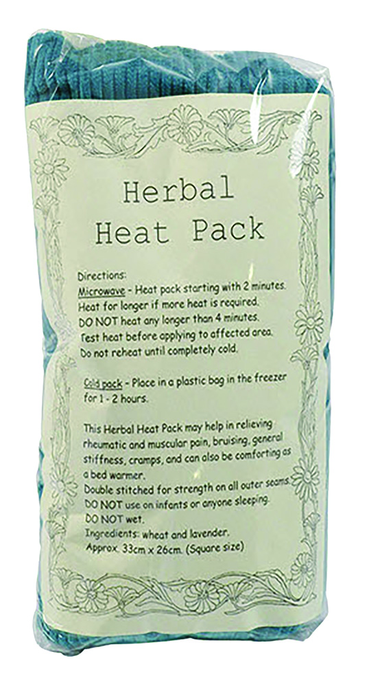 Other view of Grey - Heat Pack - Herbal - Microwavable - Lavender Scented - 33 X 25cm - 1545