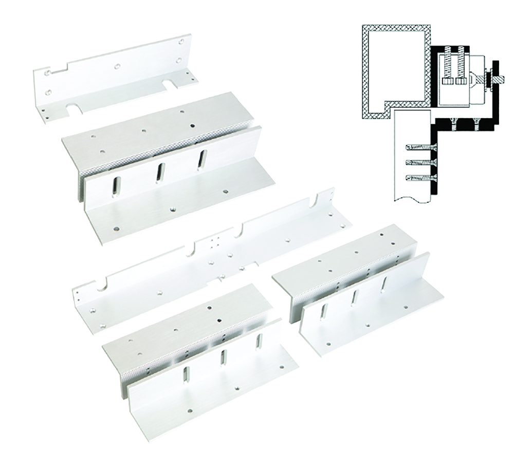 Other view of SEADAN SECURITY - Adjustable L and Z brackets to suit "FEM5700M"- AMZB1-LP DSS