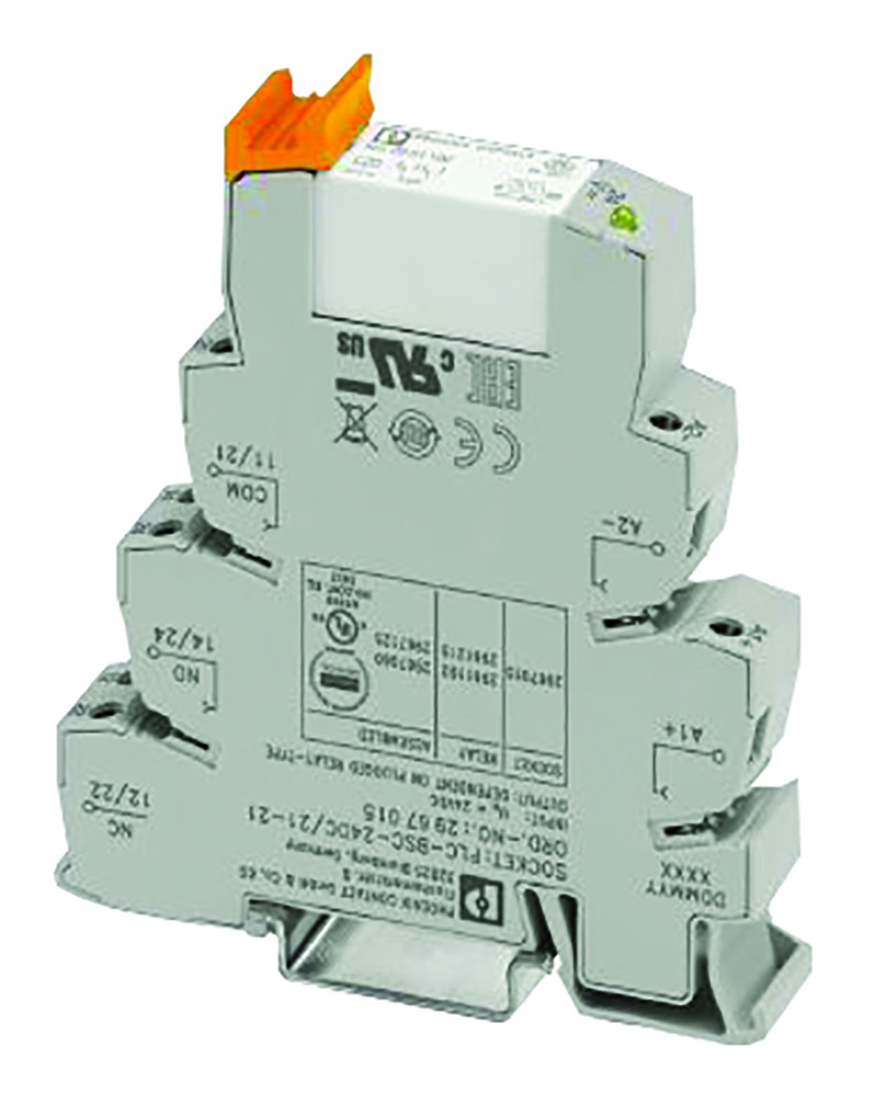 Other view of PHOENIX CONTACT - Relay Module - PLC-RSC- 24DC/21-21 - DIN Rail NS 35/7.5 - 2 PDT - Input Voltage 24 V DC - 2967060