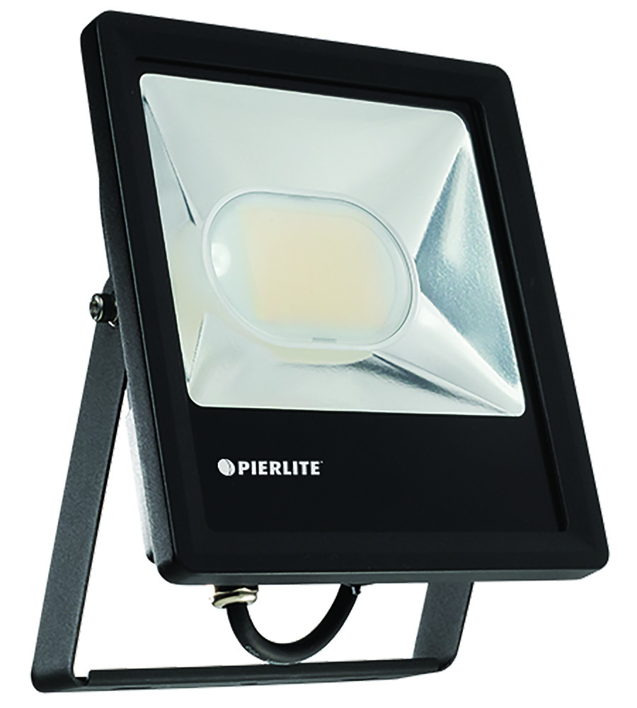 Other view of Pierlite SHADOWECO50CS Shadow Eco LED Floodlight - Colour Select 3000K/4000K/6500K - 5290lm - IP65 - IK08 - 50W - Black