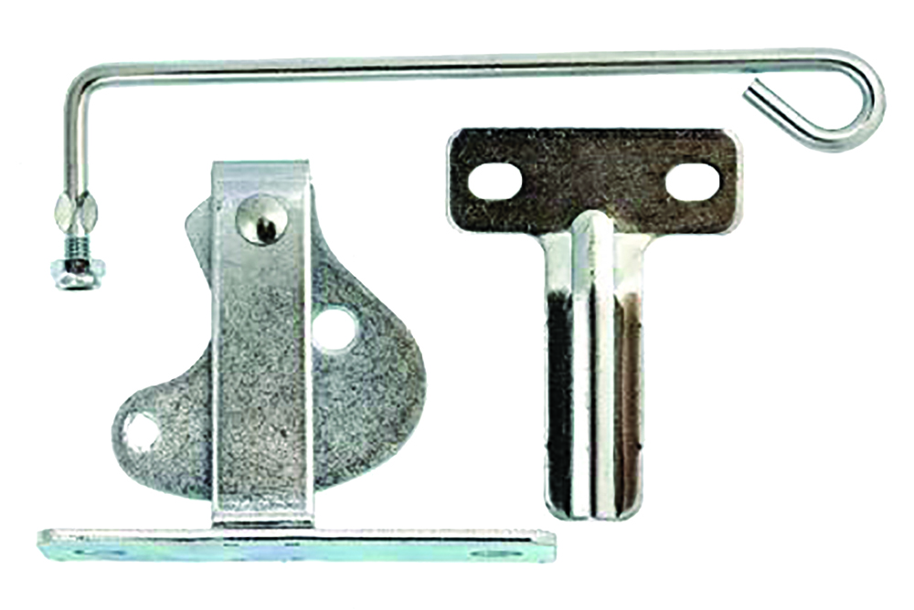 Other view of Arc Fences - Bolt - On D-Latch - Kit - Zinc Plated - DLKPP