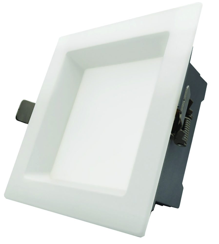 Other view of HANECO LIGHTING Haneco - Aurora - Down Light LED - Fixed Square Frosted - 26W 4000K IP40 - 190X190MM - White - SQ190A4K - 2000058