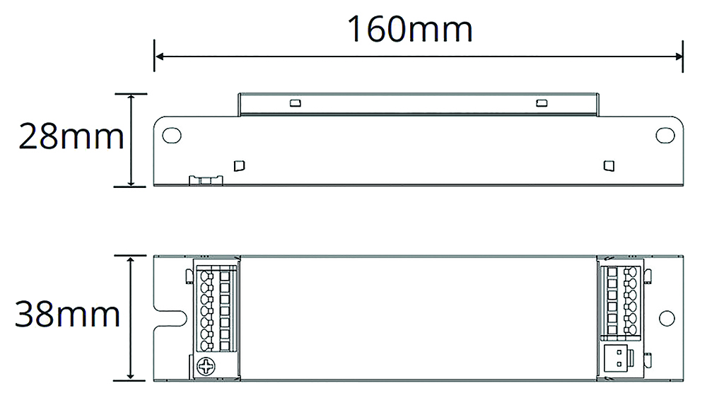 Other view of Haneco - Vista Led - 20W - Batten - 4000K/4700K/5700K - Tritone 600MM Emergency - VISTA20W06-TRI-EM