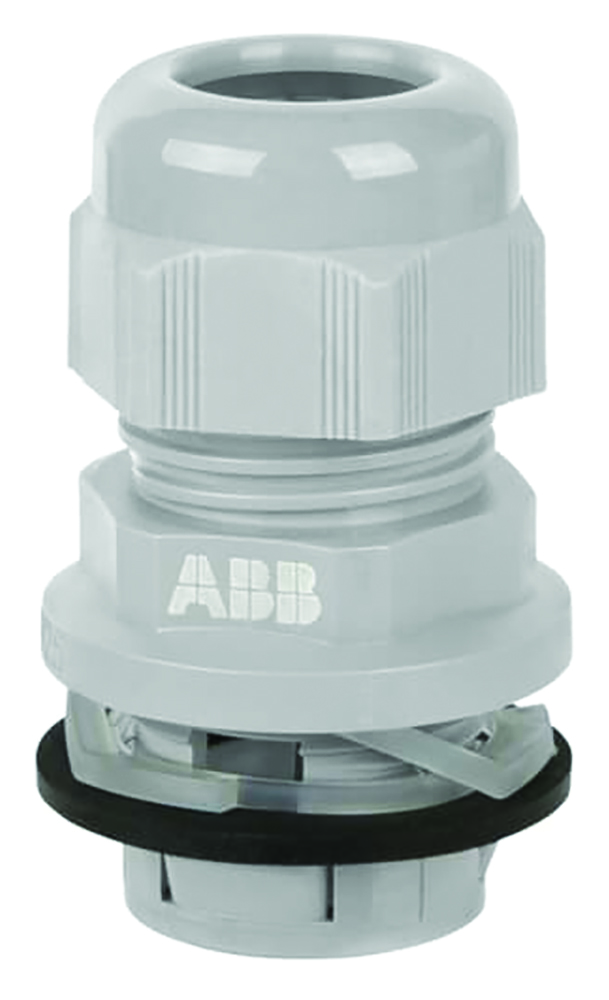 Other view of ABB - Quick Connection Cable Gland 16mm 5-10mm Nyl Light Gray Pack Of 10 - NPG-M161LG