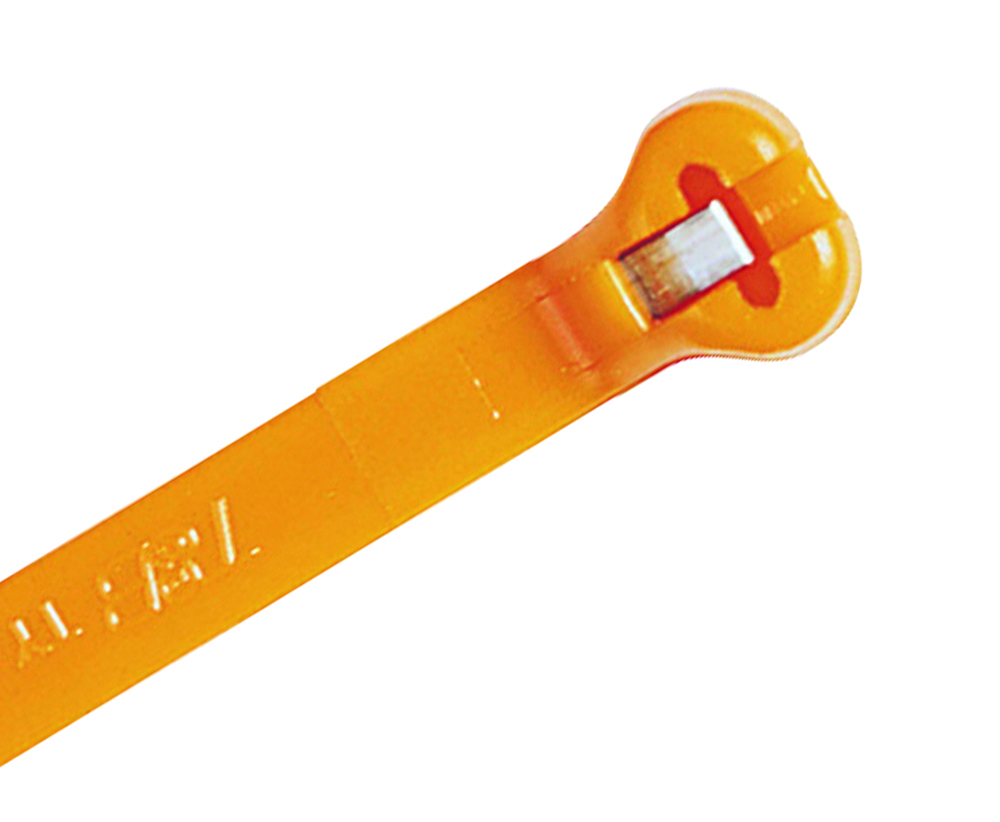 Other view of Ty-Rap - Pa 6.6 Cable Tie 80N 92X2.3mm Orange Pack Of 1000 - TY23M-3