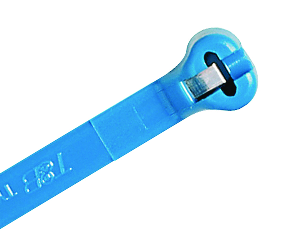 Other view of Ty-Rap - Pa6.6 Cable Tie 180N 140X3.6mm Blue Pack Of 1000 - TY24M-6