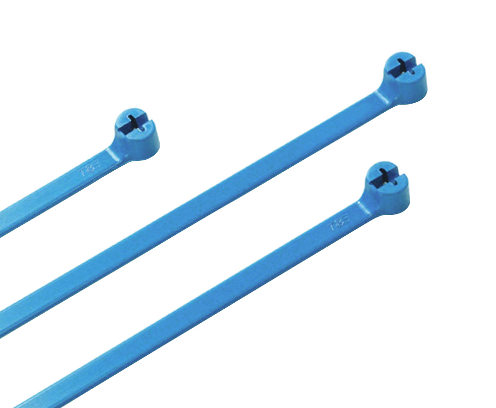 Other view of Ty-Rap - Pa 6.6 Detectable Cable Tie 340mm Blue Pack Of 50 - TY527M-PDT