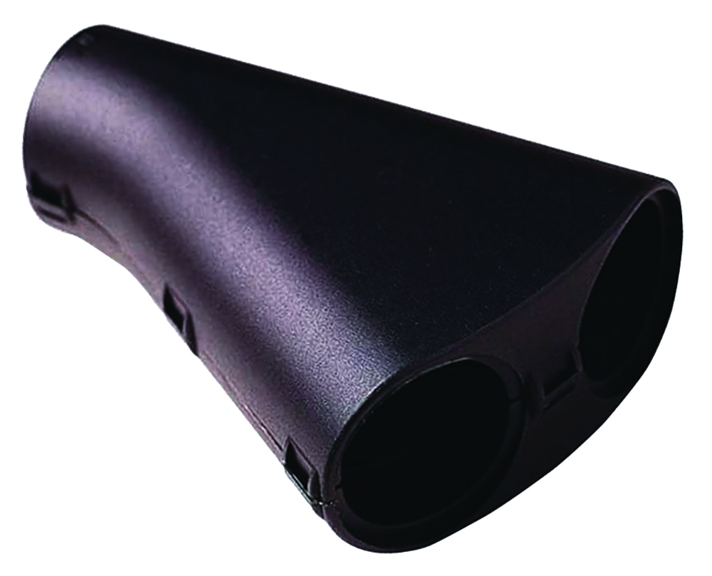 Other view of Adaptaflex - Black Nylon 66 Y Fitting 21 X 16 X 16 Pack Of 10 - Y211616/BL