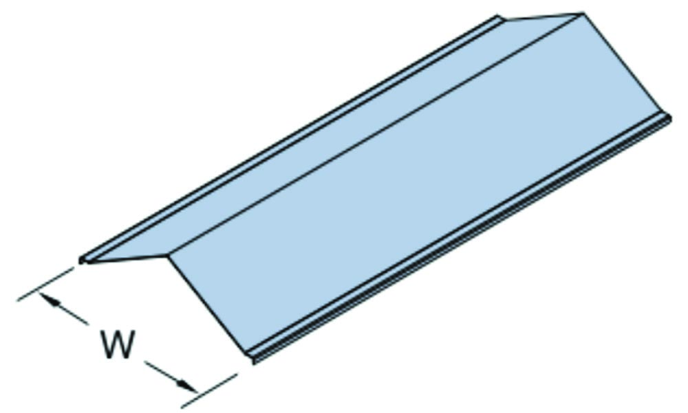 Other view of Unistrut LEE6013P1H - Peaked Cover - 15 Degree - UT3/UT5 & 12B - True Galvanised - 176W x 3 Metres