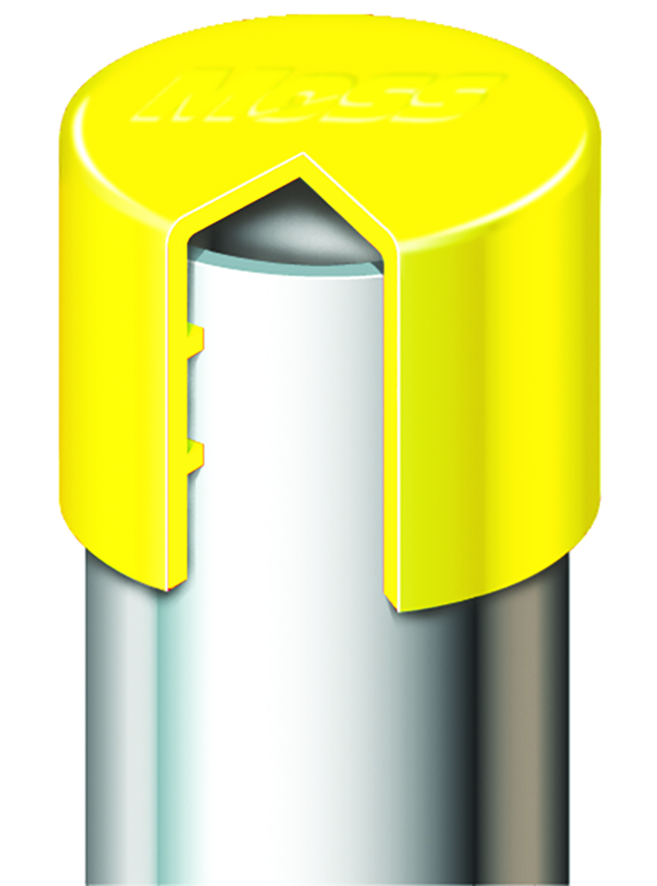 Other view of Essentra 10294 Pipe Cap W/O Vent - Yellow - 42.4mm - Bag of 50