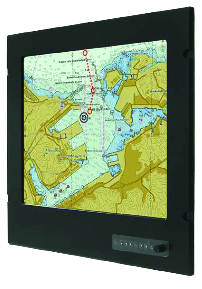 Other view of Xinc Technologies R19L300-MRA1TR-PT-R Marine Bridge System Display - c/w Resistive Touch/Transflective - 19"