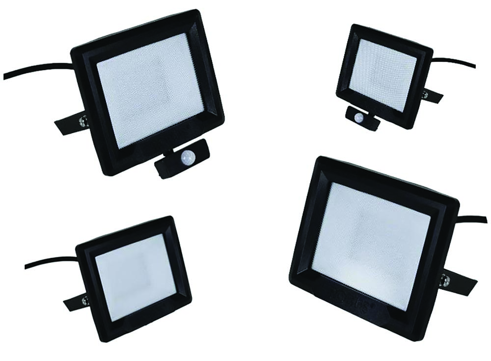 Other view of Robus HiLume - RHL1040-04 - 10W - LED Flood Light - IP65 - Black - 4000K - c/w 1m Flex