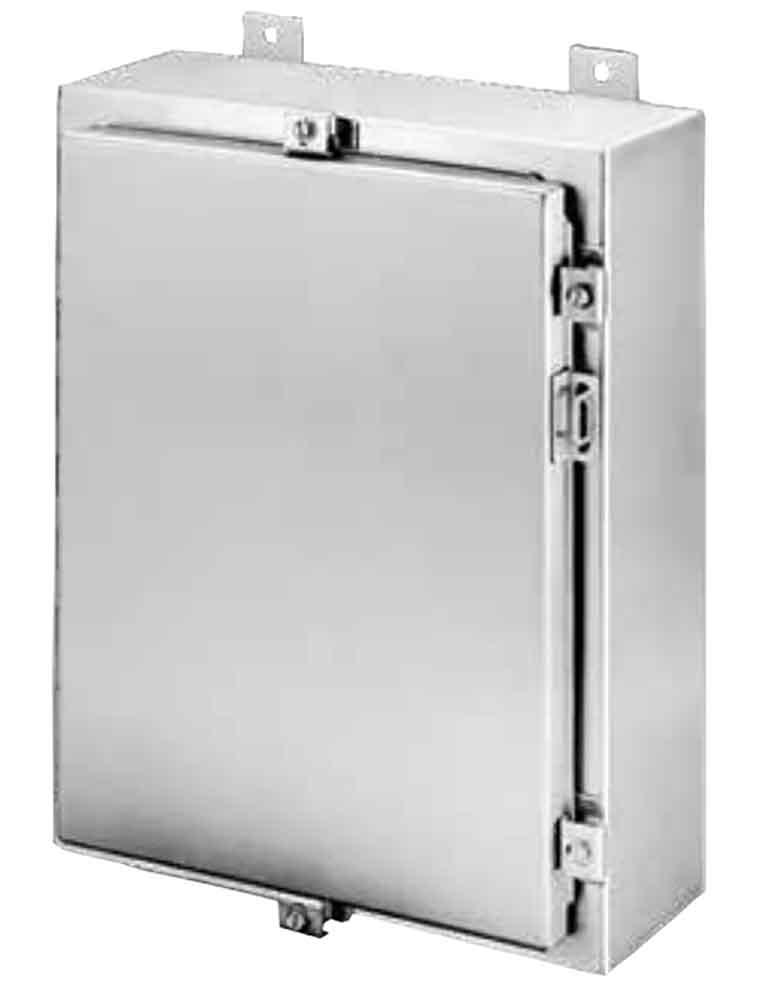 Other view of Hoffman A16H1208SSLP Enclosure Continuous Hinge - 406 x 305 x 203