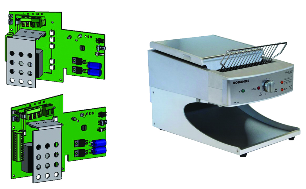 Other view of Roband RBDEC0240-BU Control Board of Terminal Block Lamp - ST Series Toasters Converyor Version