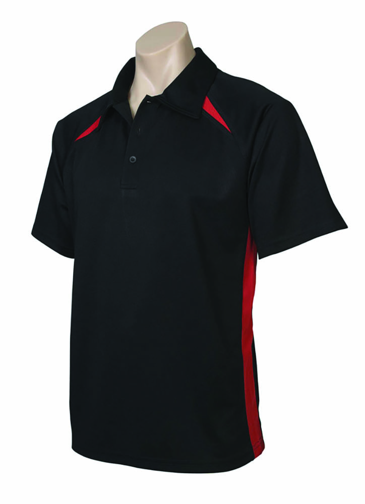 Other view of Bizcollection - Shirt - Polo - Raytheon - Black/Red - P7700/BLK/RED/MED