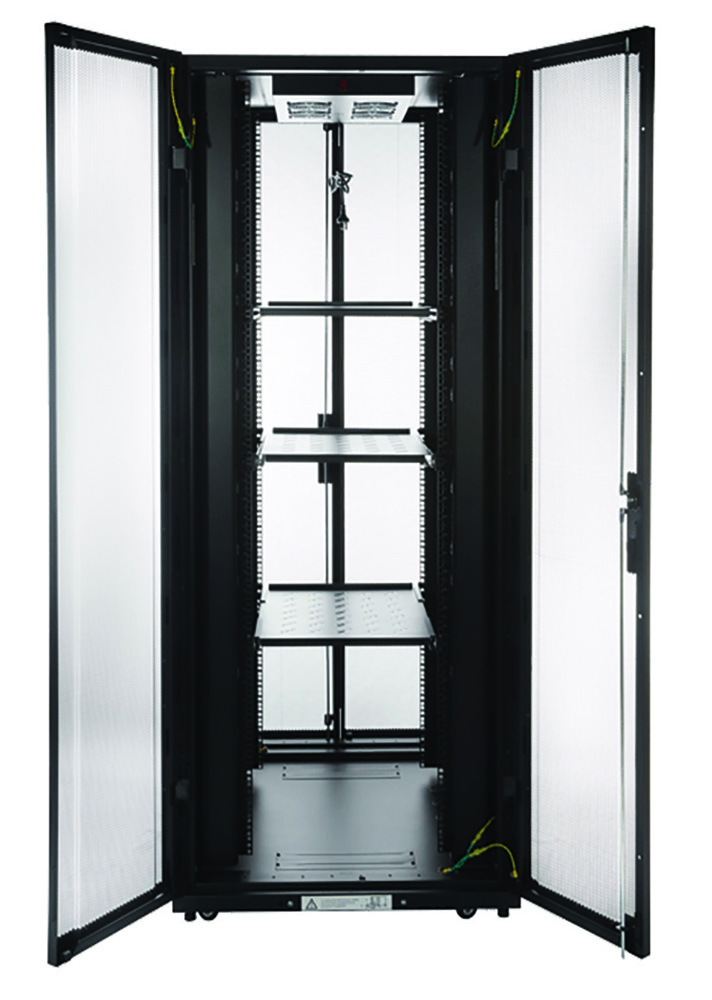 Other view of 4Cabling 002.001.4580 - Deep Server Rack with Bi-Fold Mesh Door - 45RU - 800mm Wide x 1000mm