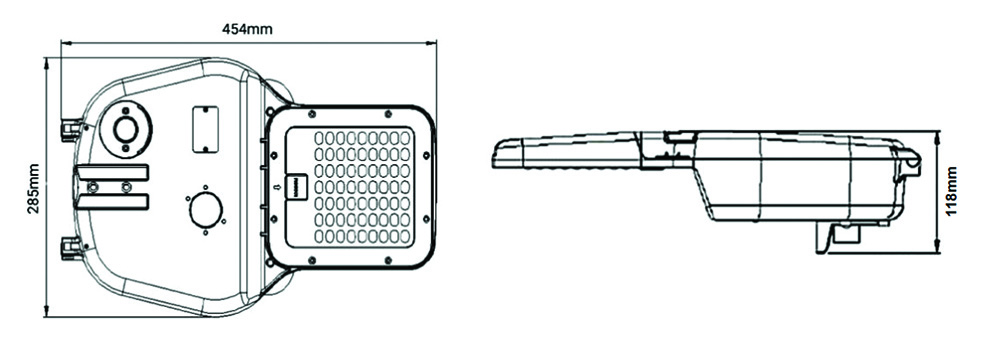 Other view of CROUSE-HINDS CBX-32-U-T3-5K-AP-EM Floodlight LED - Crossbow Emergency 32W 4570lm