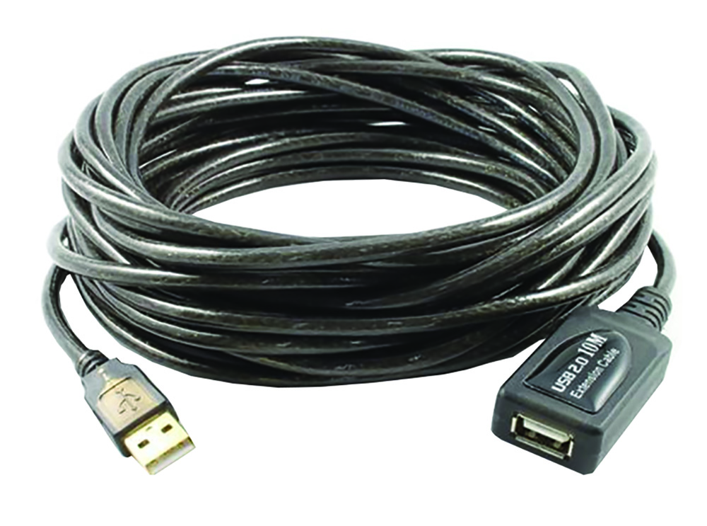 Other view of 4Cabling 005.001.0185 15m USB 2.0 AM-AF Active Extension Cable Black