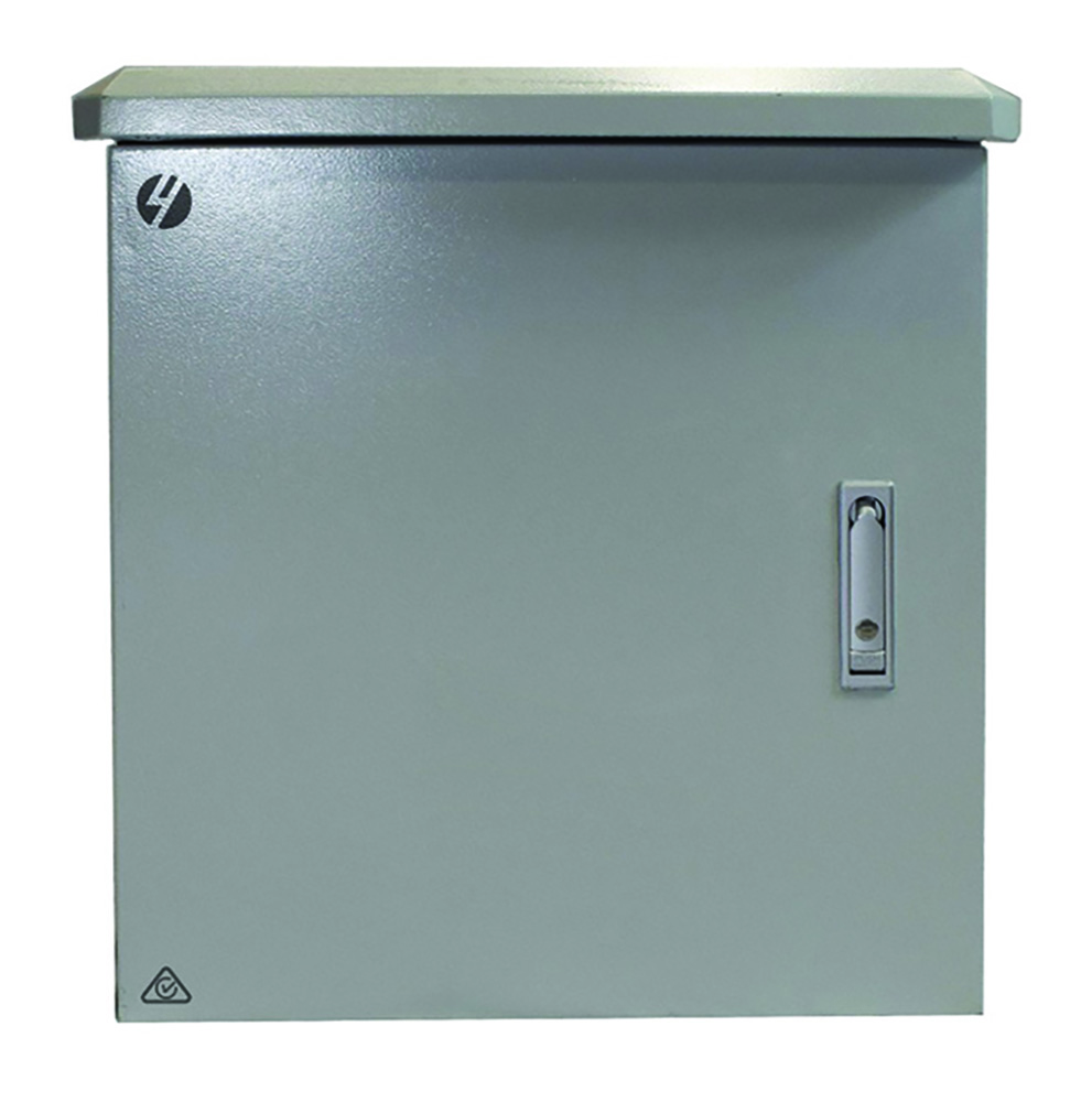 Other view of 4Cabling 002.015.0966 Wall Mount Cabinet - Outdoor - 9RU - 600mm Wide x 600mm - Deep Grey - IP65