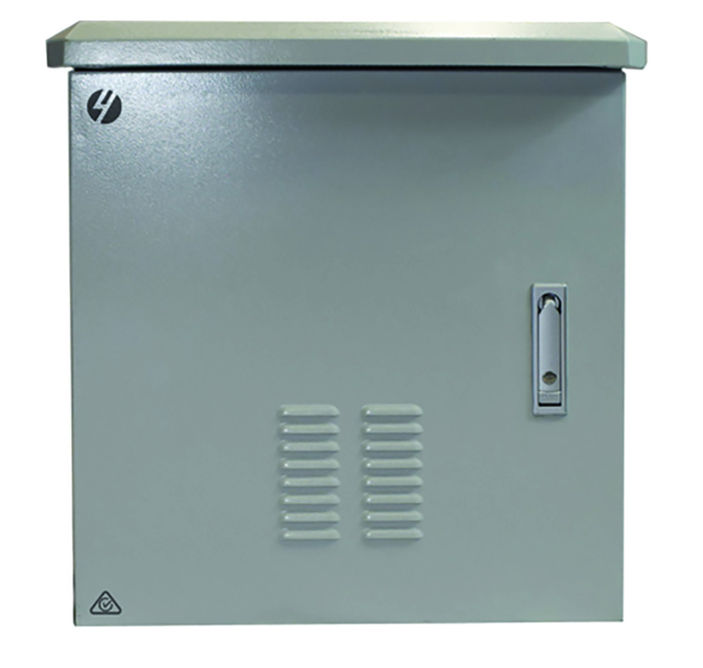 Other view of 4Cabling 002.015.1266.V Wall Mount Cabinet - Ventilated - Outdoor - 12RU - 600mm Wide x 600mm - Deep Grey - IP45