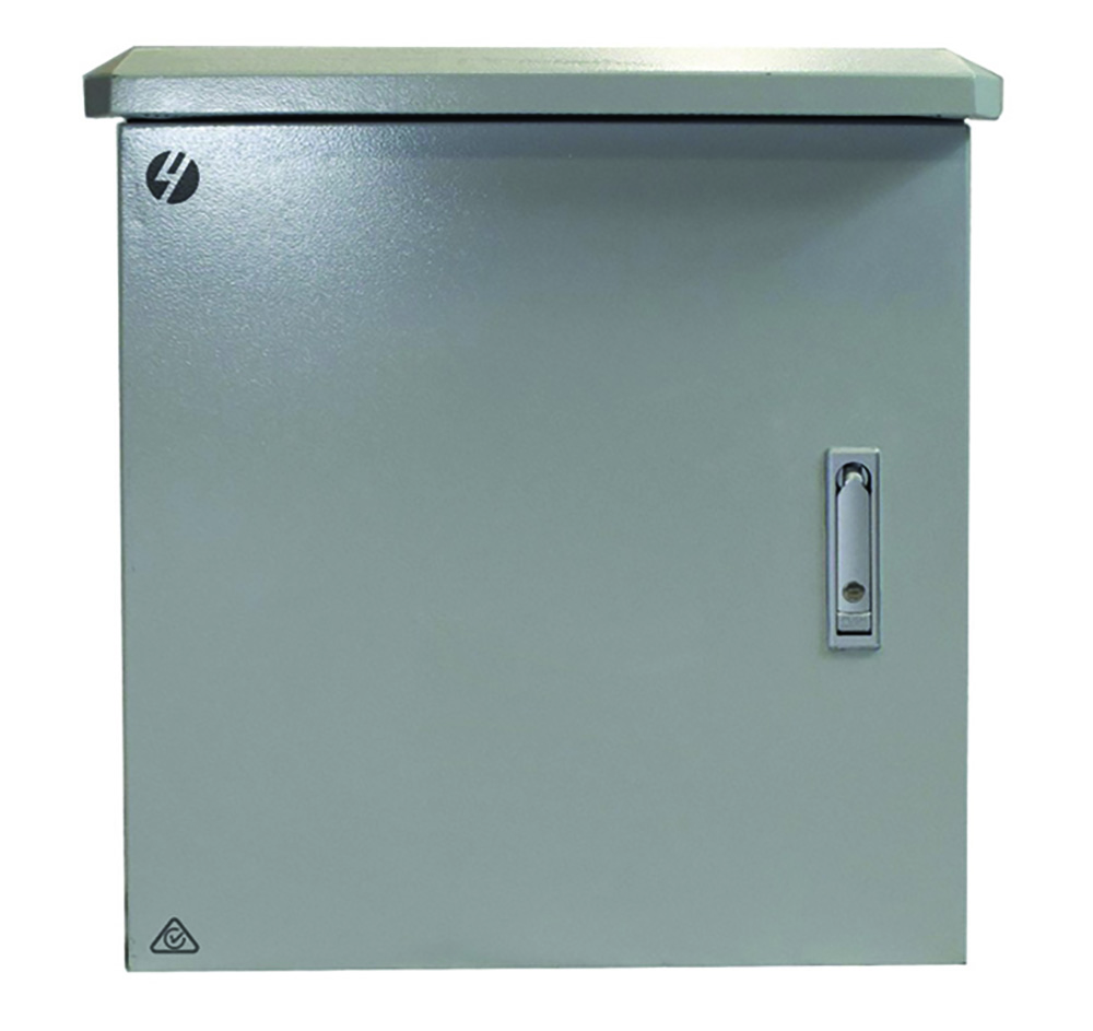 Other view of 4Cabling 002.015.1866 Wall Mount Cabinet - Outdoor - 18RU - 600mm Wide x 600mm - Deep Grey - IP65