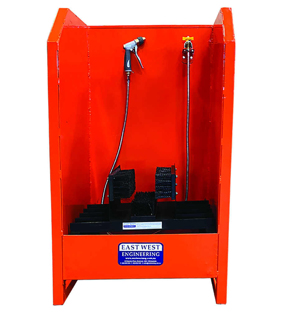 Other view of East West Engineering SWS1 Boot Cleaning Station - 1P