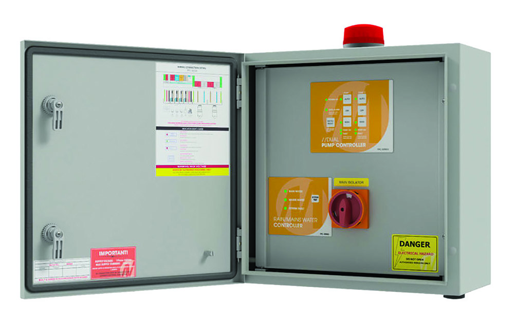 Other view of MATelec FPC-32240-E Dual Pump Controller - 3 PH 18 Amp 12-18 Amp c/w RMC & BMS & 25m