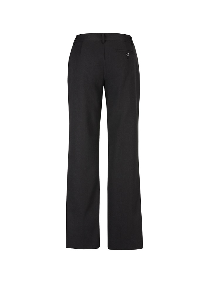 Other view of BIZ CORPORATES - Ladies Relaxed Fit Pant – Polyester - Bamboo – Black – 08 – 10111