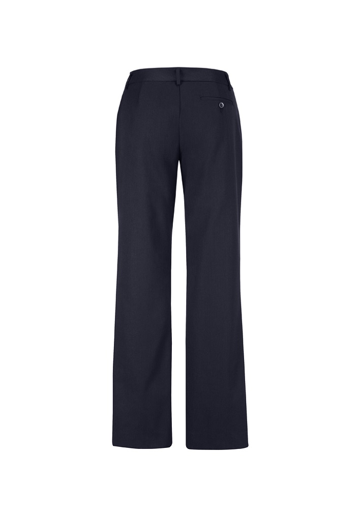 Other view of BIZ CORPORATES - Ladies Relaxed Fit Pant – Polyester - Bamboo – Navy – 12 – 10111