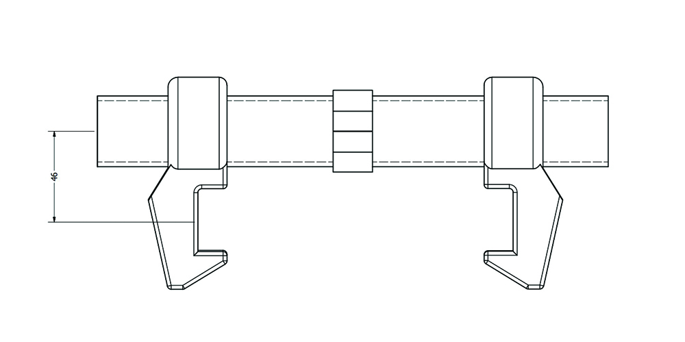 Other view of CHBC1 - Bridge Clamp - Standard