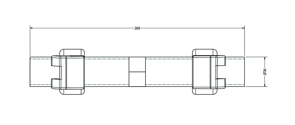 Other view of CHBC1 - Bridge Clamp - Standard