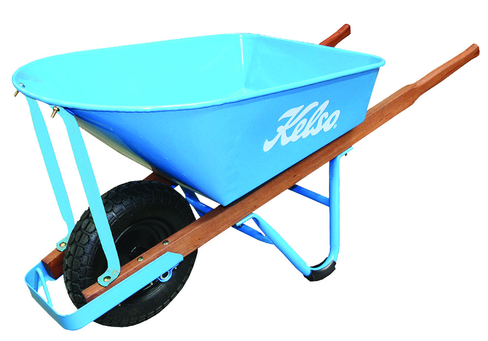 Other view of Kelso FW18000 Wheelbarrow Professional Brickie Steel Tray Wheel - 4.8 - 100l - 1.2mm