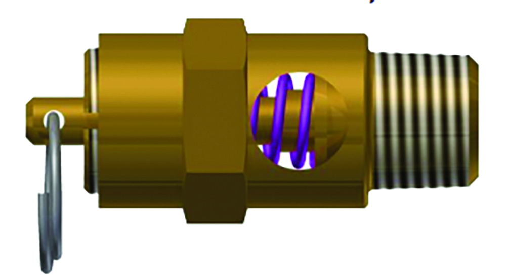 Other view of CONRADER SRV250-1000 Relief Valve - 1/4" BSPT x Atmos Set - 1000 KPA - Pull Ring