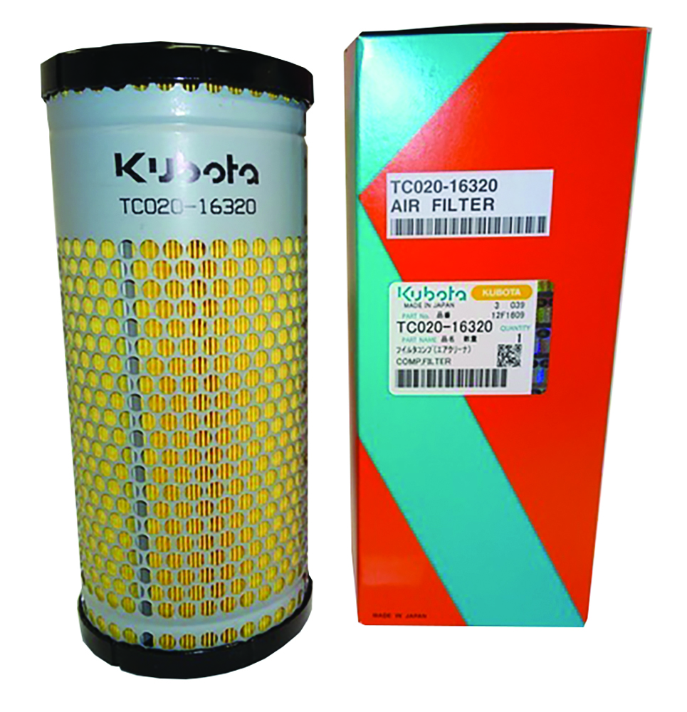 Other view of Kubota TC02016324 Air Filter Outer