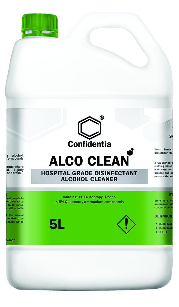 Other view of Confidentia Alco Clean - Hospital Grade Disinfectant - 5L