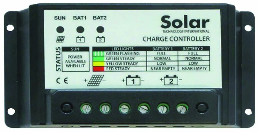 Other view of STCC20 Controller - 20A Dual Battery Solar Charge