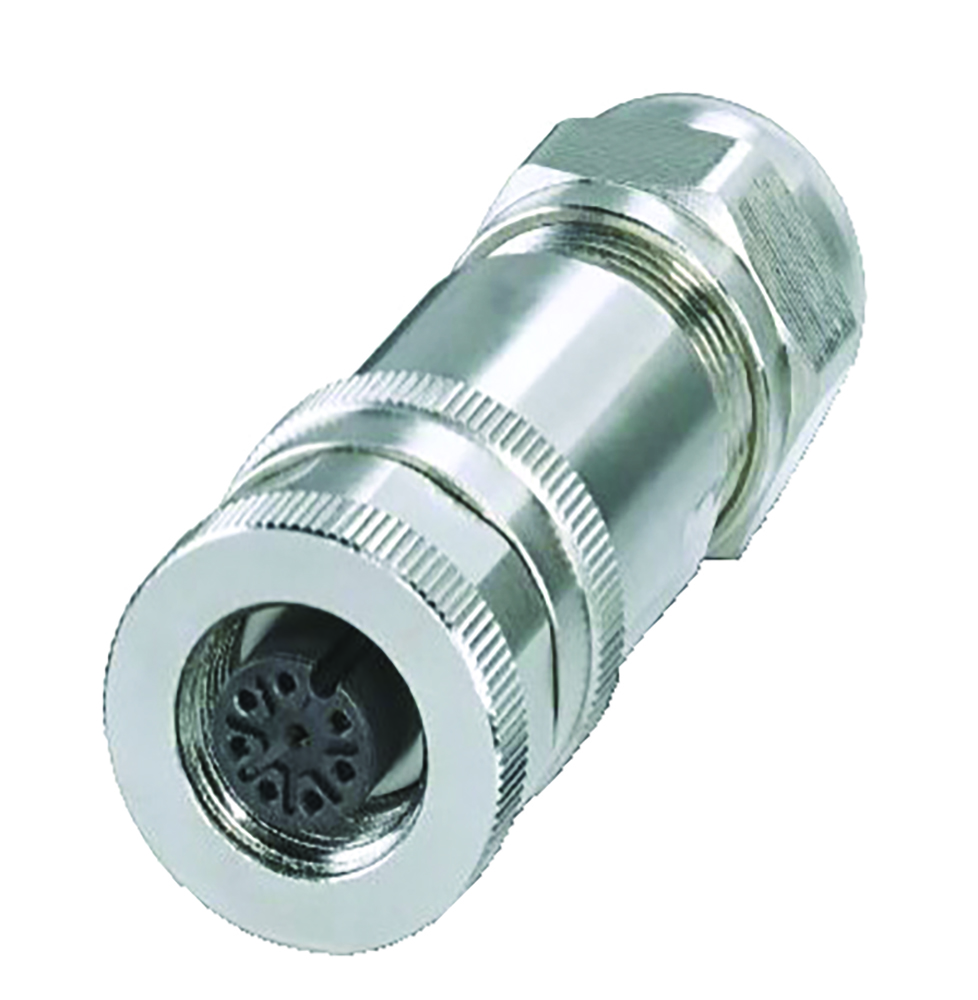 Other view of Phoenix Contact - 1511860 - Connector - Universal - 8-position - Shielded - Socket straight M12 - SACC-M12FS-8CON-PG 9-SH