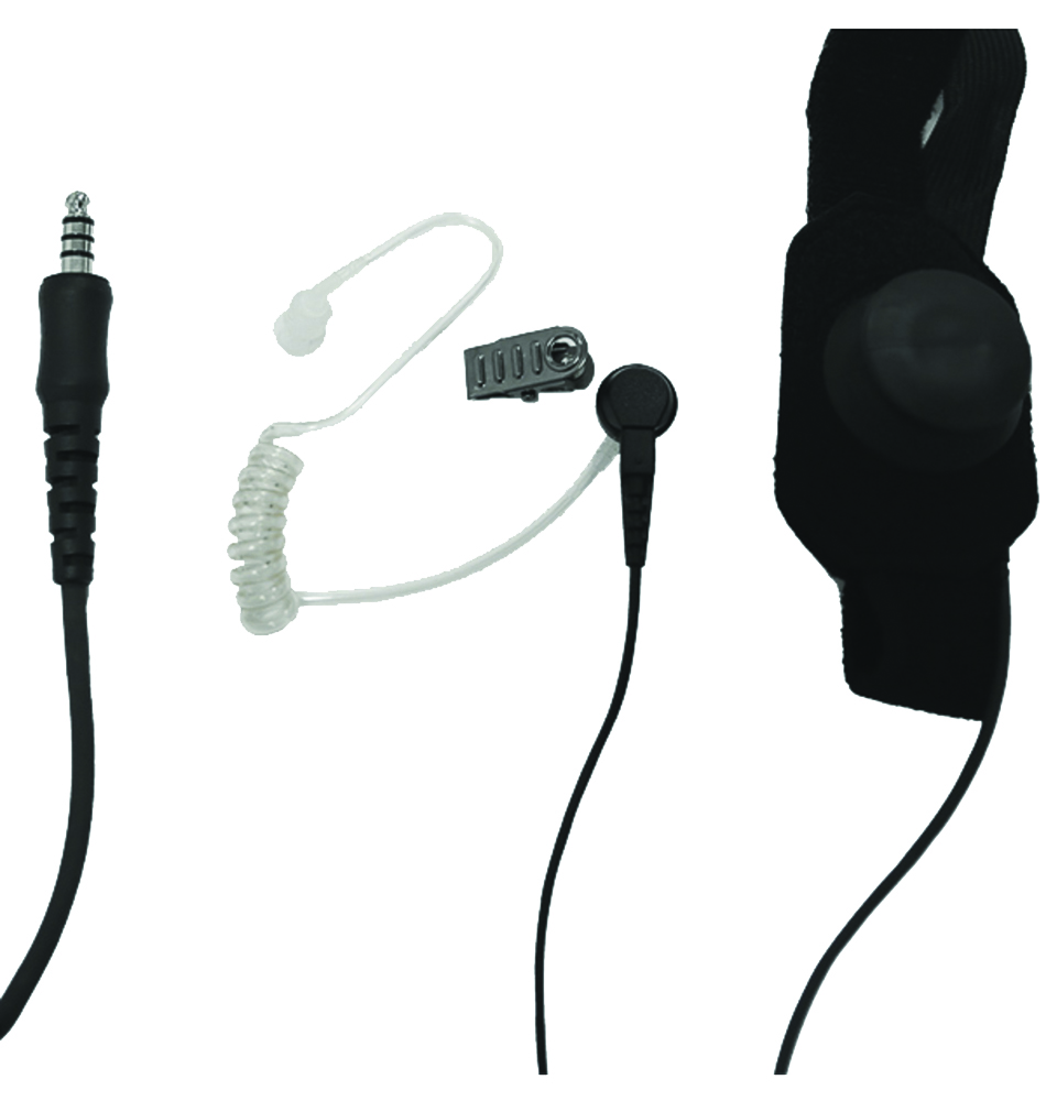 Other view of Sepura 300-00851 - Throat Microphone Headset for STP8X RSM and Large-Button PTT Radios