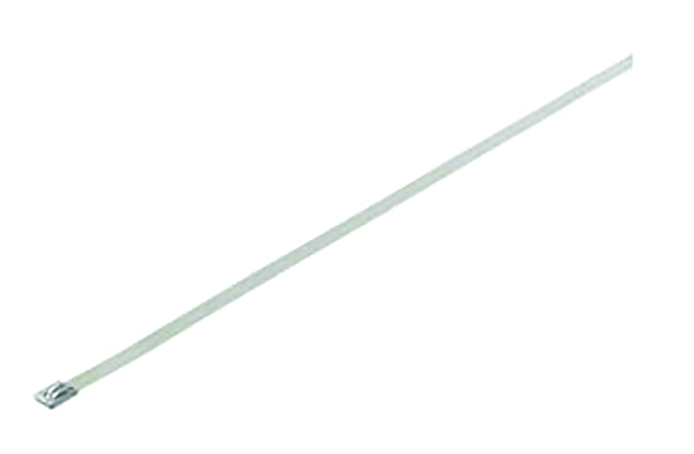 Other view of ABB YLS-7.9-840B Ball-Lock 316 Stainless Steel Cable Tie - for Temperatures up to 300 Degrees Celsius (572 F) - 100 Pack - Uncoated