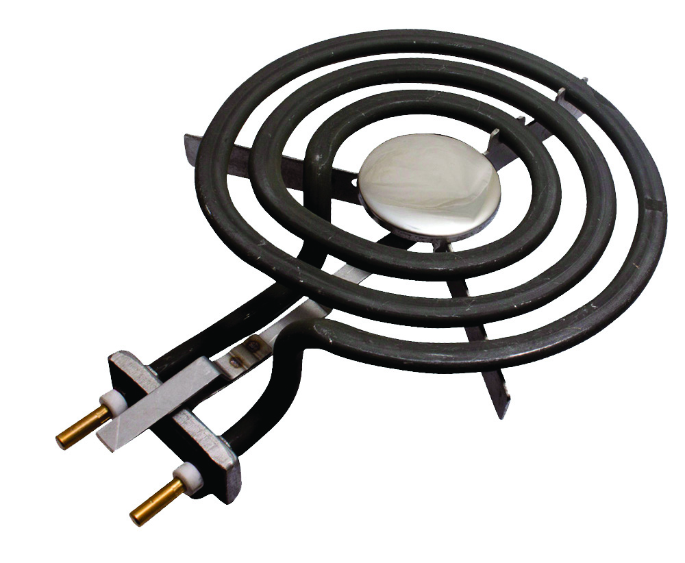 Other view of SCE EG1903 Coiled Hot Plate Element 1250w - 2 Plug-in Terminals - 150mm