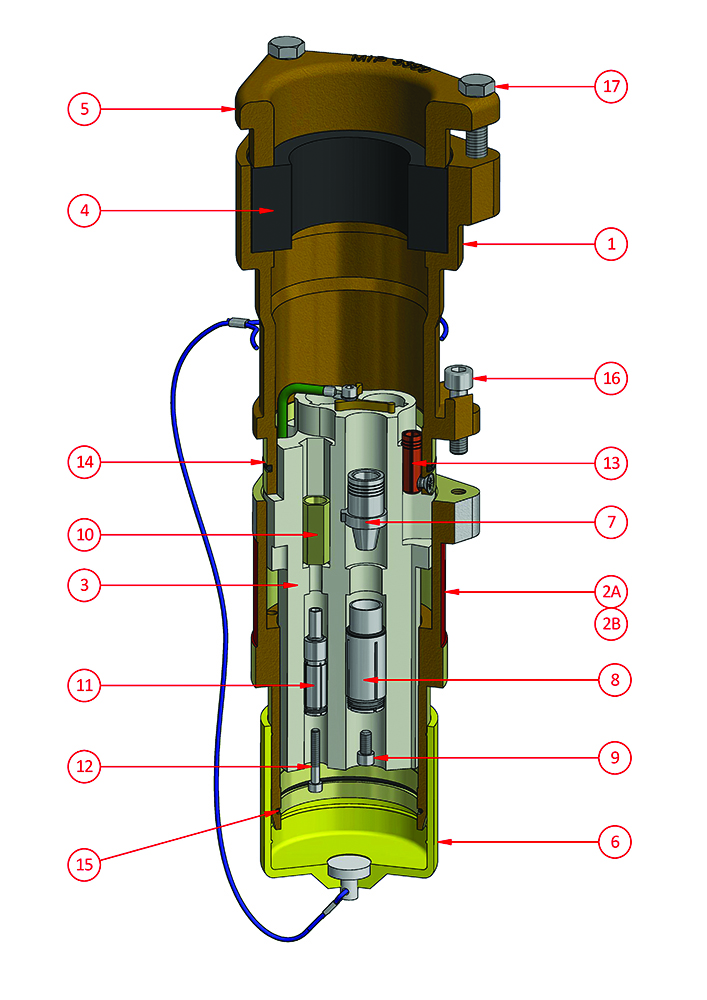 Other view of minto F-4246-434 Body Large Gland - 425A - 3300V