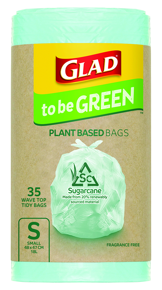 Other view of Glad to be Green® Plant Based Kitchen Tidy Bags - 18L - Pack of 35