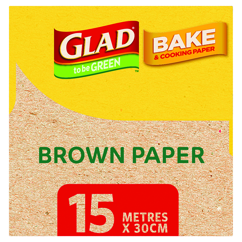 Other view of Glad to be Green® Compostable Brown Bake Paper 15m x 30cm