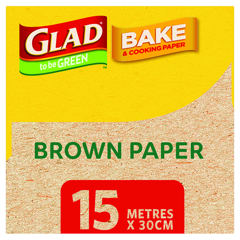 Other view of Glad to be Green® Compostable Brown Bake Paper 15m x 30cm